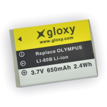 Gloxy Batterie Olympus LI-80B
