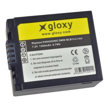 Gloxy Batterie Panasonic DMW-BLB13E