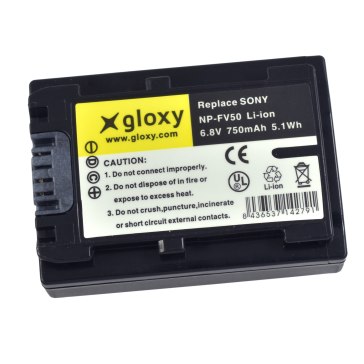 Batterie Sony NP-FV50 pour Sony HDR-CX160E