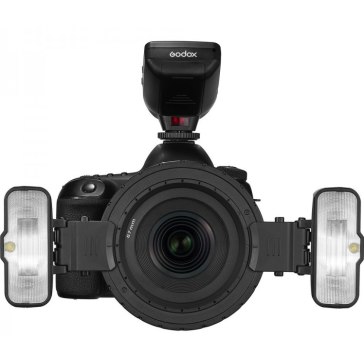 Godox 2x MF12 Flash Macro Kit K2 para Canon EOS R5 C