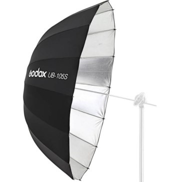 Godox UB-105S Paraguas Parabólico Plateado