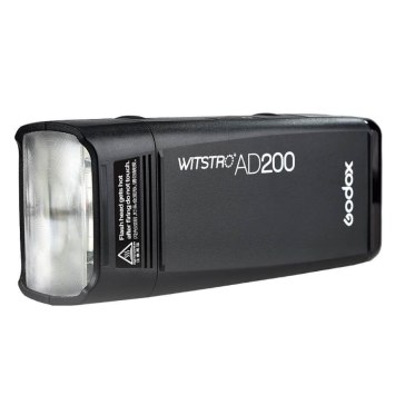 Flash de estudio Godox AD200 para BlackMagic Studio Camera 4K Pro G2
