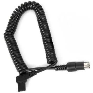 Connection Cable for Gloxy GX-EX2500 External Battery and Nikon Flashes