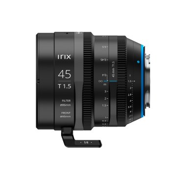 Irix Cine 45mm T1.5 para BlackMagic Studio Camera 4K Plus