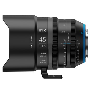 Irix Cine 45mm T1.5 para Sony Alpha A7C