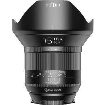 Irix Blackstone 15mm f/2.4 Grand Angle pour Canon EOS 20D