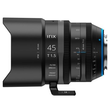 Irix Cine 45mm T1.5 para Fujifilm X-A5