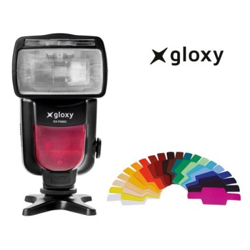 Flash Gloxy GX-F990 Canon + Triggers Gloxy GX-625C para Canon EOS 400D