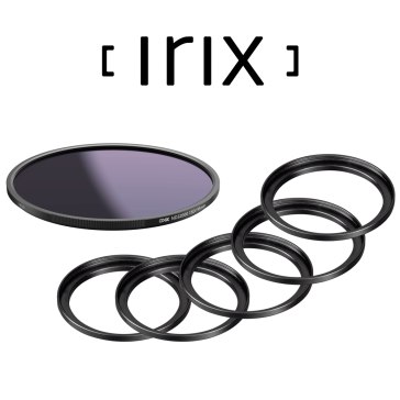 Kit Filtre Irix Edge ND32000 + Bagues d'adaptation Step Up pour Olympus PEN-F