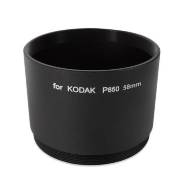 Tube adaptateur 58mm Kodak pour P850/P712