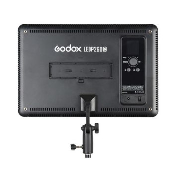 Godox LEDP260C panel LED Ultra Slim para BlackMagic Studio Camera 4K Plus