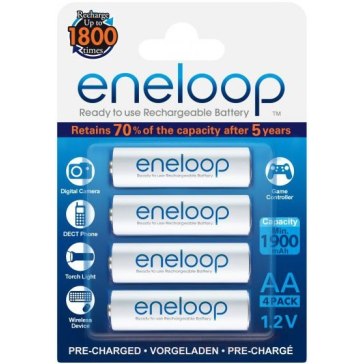 Panasonic Eneloop AA 1x4 Batteries for Casio Exilim EX-FH20