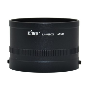 Lens adapter 58 mm for Pentax MX-1