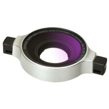 Lentille Semi Fish Eye Raynox QC-303 pour Canon MVX300