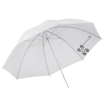 Quadralite Parapluie Transparent Blanc 120cm