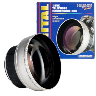 Lente Conversora Telefoto Raynox DCR-1850 Pro 1.85x para BlackMagic Cinema Pocket
