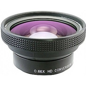 Raynox 55mm HD-6600 Pro Wide Angle Conversion Lens 0.66X  for Panasonic Lumix DMC-FZ80 / FZ82