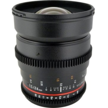 Samyang 24mm T1.5 V-DSLR Lens for Panasonic Lumix DMC-GX80