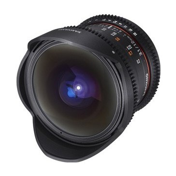 Samyang 12mm VDSLR T3.1 Fish-eye Lens Canon for Canon EOS 5D Mark II