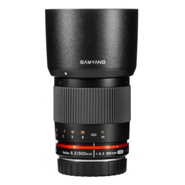 Objectif Samyang 300mm f/6.3 ED UMC CS Canon pour Blackmagic Cinema Production 4K