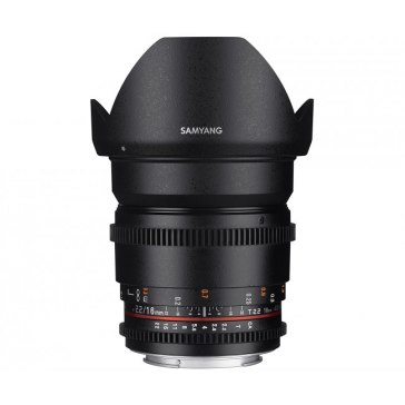 Samyang 16 mm T2.2 VDSLR ED AS UMC CS II Video Lens for Sony E