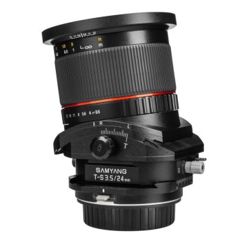 Objectif Samyang 24mm f/3.5 Tilt Shift ED AS UMC Nikon pour Nikon D750