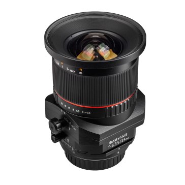 Objectif Samyang 24mm f/3.5 Tilt Shift ED AS UMC Canon pour Canon EOS C300 Mark II