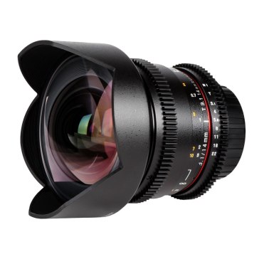 Samyang 14mm T3.1 VDSLR Lens for Nikon D1X