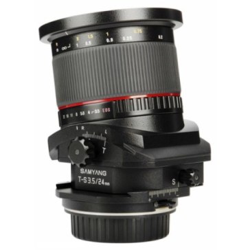 Objectif Samyang 24mm f/3.5 Tilt Shift ED AS UMC Canon pour Blackmagic Pocket Cinema Camera 6K