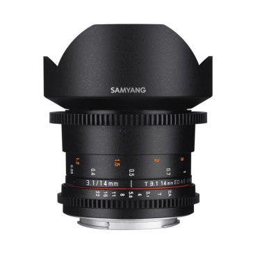 Samyang 14mm T3.1 VDSLR ED AS IF UMC II for Sony Alpha A7R III