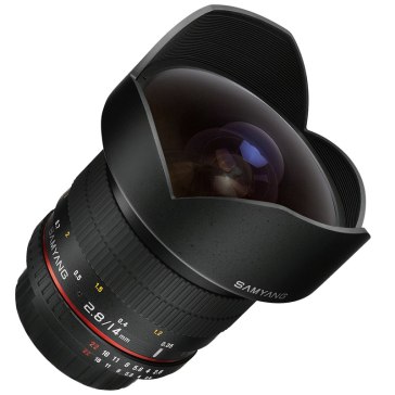 Samyang 14mm f/2.8 Grand Angle AE pour Fujifilm FinePix S2 Pro