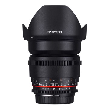 Samyang 16mm T2.2 VDSLR ED AS UMC CSII MKII para Canon EOS 1200D