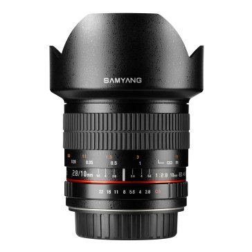 Samyang 10mm f2.8 ED AS NCS CS Lens Fujifilm X for Fujifilm X-A2