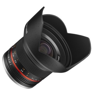 Samyang Objectif 12mm f/2.0 NCS CS Canon M Noir  pour Canon EOS M10