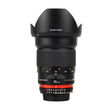 Samyang 35mm f/1.4 AE para Nikon D100