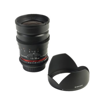 Samyang 35mm T1.5 V-DSLR ED AS IF UMC Lens Sony E for Sony NEX-FS700E