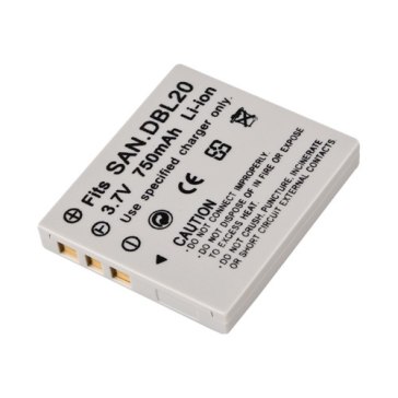 Batterie DB-L20 Compatible pour Sanyo Xacti VPC-C6