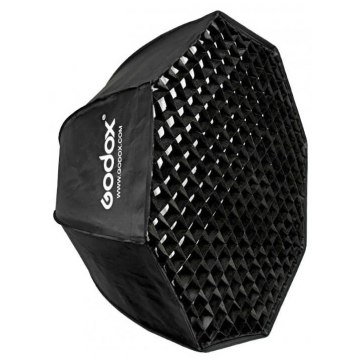 Softbox Octogonal Godox SB-FW95 95cm con Grid para BlackMagic Cinema Camera 6K