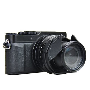 JJC Auto Lens Cap for Panasonic DMC-LX100 for Panasonic Lumix DMC-LX100
