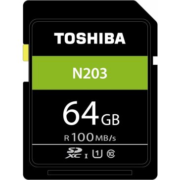 Toshiba SDXC N203 64GB 100MB/s
