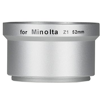 Tube adaptateur pour Konica Minolta Z1/Z2