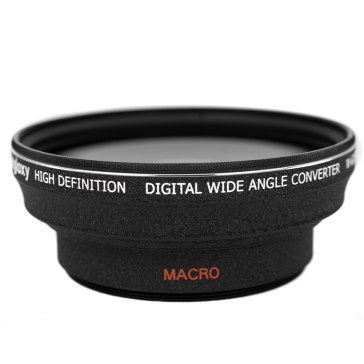 Lente gran angular y macro 0.5x para Canon LEGRIA HF G25