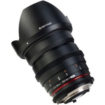 Samyang 24mm T1.5 VDSLR  para Canon EOS 1100D