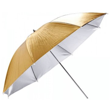 Godox UB-007 Paraguas Dorado y Plateado 101cm