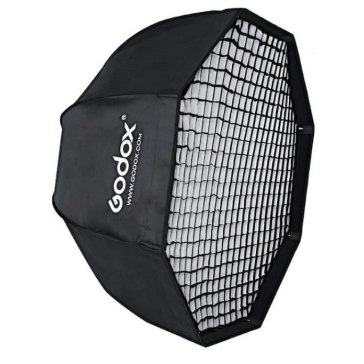 Softbox Octogonal Godox SB-GUE120 120cm con grid para BlackMagic Cinema Camera 6K