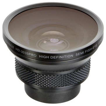HD-3035 Semi Fisheye Lens for JVC GZ-MG730