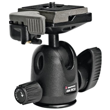 Manfrotto 494RC2 Ball Head + RC2 Quick Release Plate