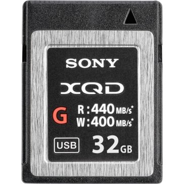Tarjeta de memoria Sony XQD Serie G 32GB