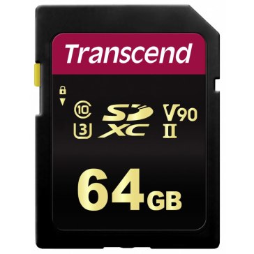 Transcend Carte mémoire SDXC 64GB 700S