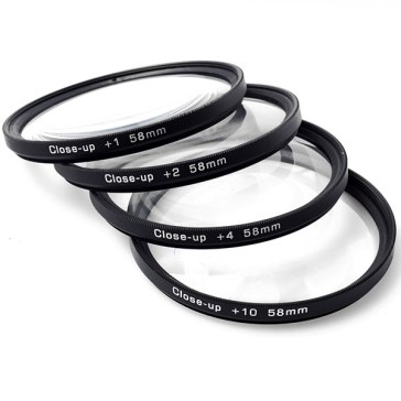 4 Close Up Filters for Canon LEGRIA GX10